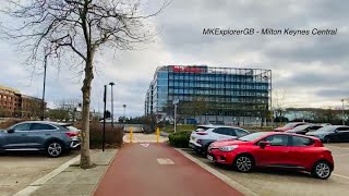 Central Milton Keynes feat Redway 01 to Oldbrook  Buckinghamshire England [upl. by Ahsilyt27]