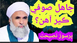 Jahil Sufi Kon Hai  Full Bayan Peer Dilbar Sain 2024sufi [upl. by Dogs]