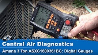 Central Air Conditioning Repair  Refrigerant Charging on all Central AC Systems [upl. by Ettezil460]