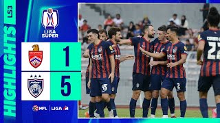 Kuala Lumpur City FC 15 Johor Darul Tazim  Highlights Liga Super 20242025  LS3 [upl. by Ahsas]