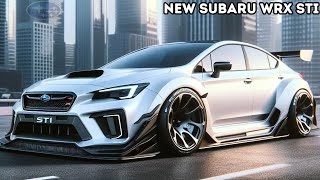 NEW 2025 Subaru WRX STI Official Reveal  Interior and Exterior FIRST LOOK [upl. by Rybma]