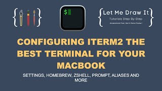 Configuring iTerm2 for your Mac the best terminal for development in MacOS  Homebrew Zsh etc [upl. by Nalek]