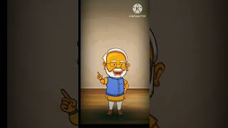 😂😂😂😆😆😀😃Narendra Modi ampBabu bhaiya cartoon 😂😂😄😄😄shorts [upl. by Yevad]