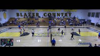 Golden West High School vs Woodlake High School Womens Varsity Volleyball [upl. by Anilrats]