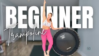 25 MIN Beginner Trampoline Workout  Rebounder Cardio [upl. by Jevon]