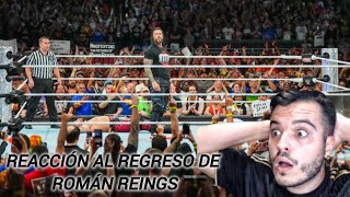 ROLSOGAMES REACCIONA AL REGRESO DE ROMÁN REINGS EN SUMMERSLAM 2024 [upl. by Ilrak761]