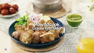 How to Cook Licious Fish Tikka I ReadytoCook [upl. by Etan]