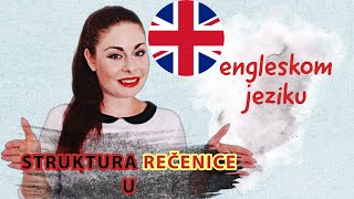 ENGLESKI JEZIK ZA POČETNIKE  STRUKTURA REČENICE  osnovni elementi rečenice [upl. by Sari]