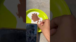 Which ice cream melt first Ice vs chocolate 🍫 ice cream 🍨  youtubeshorts shorts shortsfeed [upl. by Richlad]