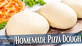 Easy Homemade Pizza Dough [upl. by Warton]