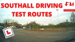 DVSA Southall driving test route 2022 [upl. by Marylin254]