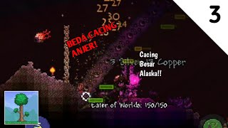 Eater of The World  Gameplay Terraria Mobile Indonesia 3 [upl. by Arno12]