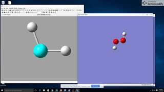 PM6 optimization of O2 H2O2 and O3 using GaussView and Gaussian [upl. by Neeron]