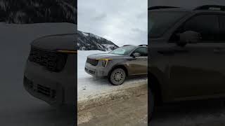 2024 KIA SORENTO XPRO first drive in Colorado 🤘🏽😈 🏔 kia sorento suv donuts drift rally [upl. by Adil]