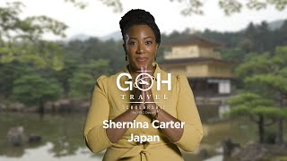 GOH Travel Scholarship Shernina Carter  Japan [upl. by Yorgerg]