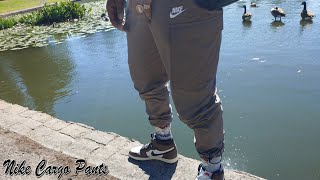 GO DOWN A WHOLE SIZE IN THESE quotNIKEquot CARGO PANTS [upl. by Hyacinthe]