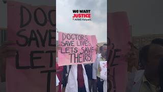 WE WANT JUSTICE🔥 candlemarch rgkarhospital savedoctors aiimskalyani medico viral justice [upl. by Ahsekahs]