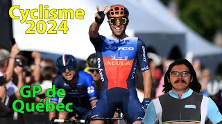 🚴‍♂️Cyclisme 2024🇨🇦  Grand Prix de Québec Débrief Mathews Molard Cofidis De Lie Pogacar [upl. by Ahsinor469]