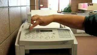 Tutorial on Using a Fax Machine [upl. by Peedus254]