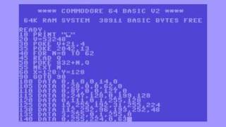 C64 Sprite with Basic [upl. by Lamaj]