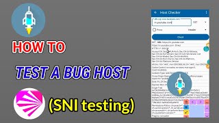 SNI testing  Bug host  Server Name Indication  V2ray  CloudFront host  via http injector [upl. by Belak]