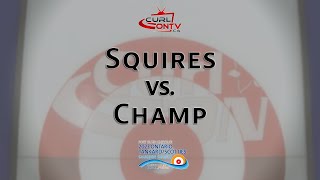 2023 ONTARIO PROVINCIAL MENS TANKARD  Squires vs Champ [upl. by Rehtaef]