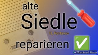 Deine alte Siedle Türstation Portavox TL 111 selbst reparieren [upl. by Erdne]