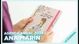 AGENDA ANUAL 2024 ANAMARIN  ErikStore [upl. by Searby22]