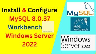 Install and configure MySQL 8 and workbench on Windows Server 2022  Install MySQL on Windows  2024 [upl. by Christabella]