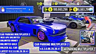 Car parking multiplayer 2 mod apk  unlimited money or coins download now [upl. by Lajib]