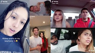 Best Hickey Prank  Are you Cheating on me Tiktok Compilation [upl. by Yssenhguahs]