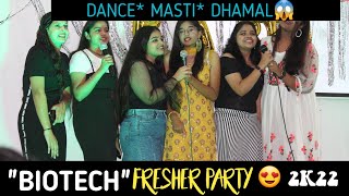 BSC quotBIOTECHquot FRESHER 🔥 party😱mmu Universityspecial vlog [upl. by Nosro]