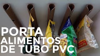 COMO FECHAR ALIMENTOS COM TUBO DE PVC  SAIBA COMO FAZER UM PORTA EMBALAGEM DE ALIMENTOS CASEIRO [upl. by Boycie]