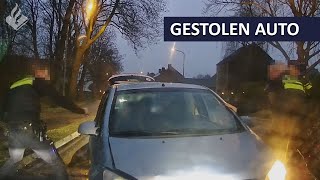 Politie  Gestolen auto  Aanhouding verzet  Dienst infra [upl. by Aserehc192]