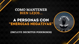 ✅PODEROSOS DECRETOS Y HERRAMIENTAS para protegerte de PERSONAS NEGATIVAS💖🙌 CONNY MÉNDEZ [upl. by Jo-Anne]