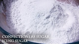 How to make Confectioner SugarIcing Sugar [upl. by Ramalahs]