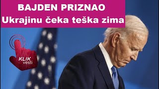 BAJDEN PRIZNAO Ukrajinu čeka teška zima [upl. by Ydnelg]