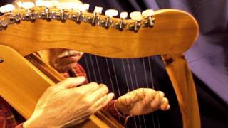 In the Garden Hymn on lap harp performed by John Kovac harper harp maker [upl. by Andrien529]