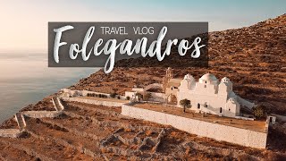 FOLEGANDROS  Grèce  L’ÎLE HORS DES SENTIERS BATTUS  Travel Vlog [upl. by Ahseined40]