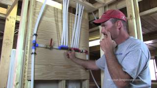 How To Cut amp Install Wirsbo Aquapex Pex Water Tubing [upl. by Vasiliki]