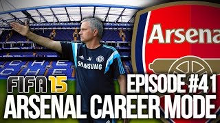 FIFA 15 ARSENAL CAREER MODE 41  MGH VS MOURINHO [upl. by Penelope]