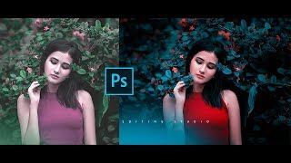 Cinematic Color Correction Photoshop CC 2019  Photoshop Tutorial [upl. by Melville]