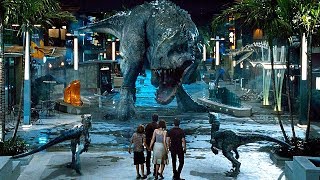 Raptors vs Indominus Rex Scene  Jurassic World 2015 Movie Clip HD [upl. by Conners]