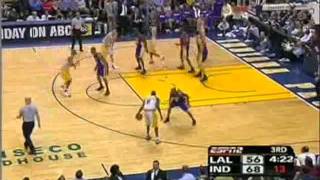 Reggie Miller 39 points at the age of 39 vs LA Lakers [upl. by Bloxberg]