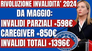 PENSIONI INVALIDITA CAMBIA TUTTO FINALMENTE ARRIVANO INTEGRAZIONE AUMENTI BONUS PER OGNI FASCIA [upl. by Nitsud]