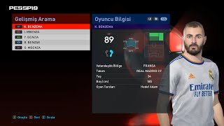 PES 2018PES 2019 MEGA YÜZ YAMASI  SMOKE PATCH YÜZ YAMASI [upl. by Aneret]