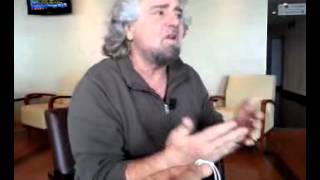 La TV di stato svedese Sveriges Television intervista Beppe Grillo 20012013 [upl. by Onilecram974]