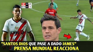 🚨PRENSA MUNDIAL REACCIONA AL GRAN DEBUT de JAMES RODRIGUEZ con RAYO VALLECANO quotMEGA OVACIÓNquot [upl. by Ehud359]