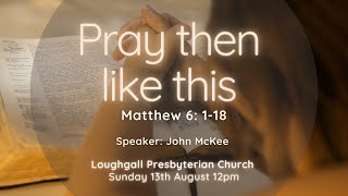 Loughgall Presbyterian Church Service 13th August 2023 [upl. by Eittod29]