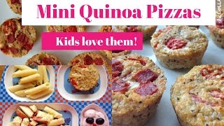 Mini Quinoa Pizzas [upl. by Pillsbury]